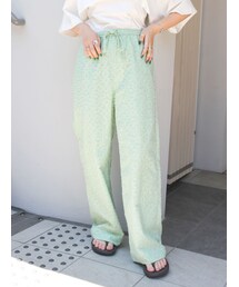 Ungrid | ジャカードラフパンツ(その他パンツ)