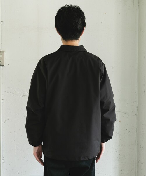 URBAN RESEARCH DOORS（アーバンリサーチドアーズ）の「『撥水/防風』ウールブレンドラミネート 中綿ブルゾン（ブルゾン・メンズ・BROWN/BLACK・M/L）」の21枚目の写真