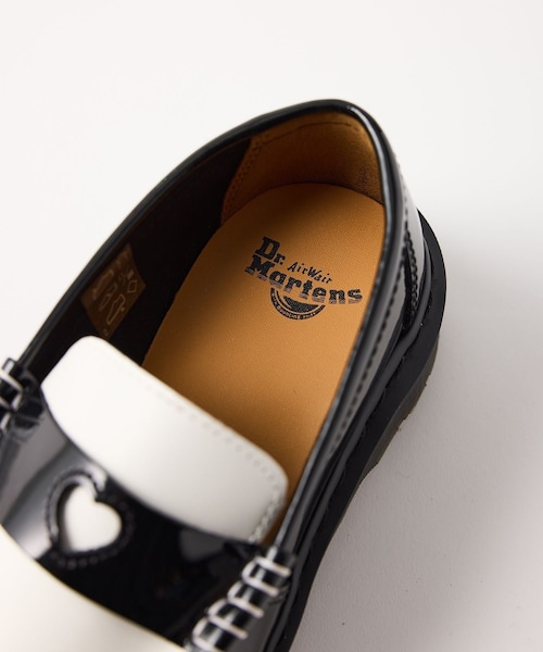 ADAM ET ROPE'(アダムエロペ)の「【Dr.Martens】PENTON HEART LOAFER(ローファー・レディース・ブラック・4/5/6)」の9枚目の写真