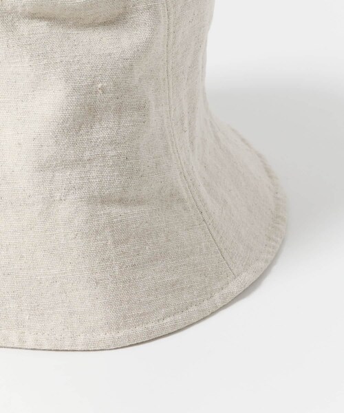URBAN RESEARCH DOORS（アーバンリサーチドアーズ）の「コットンリネンパネルハット（ハット・レディース・NATURAL/BROWN/BLACK・one）」の16枚目の写真