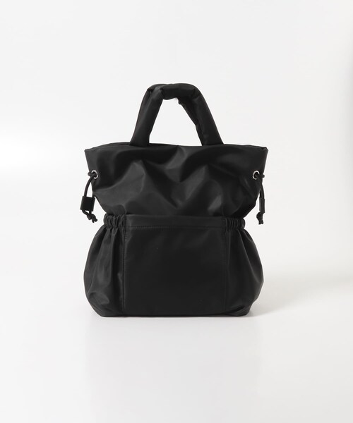 URBAN RESEARCH DOORS（アーバンリサーチドアーズ）の「ナイロンドロストトートバッグ（トートバッグ・レディース・KHAKI/BLACK・-）」の6枚目の写真