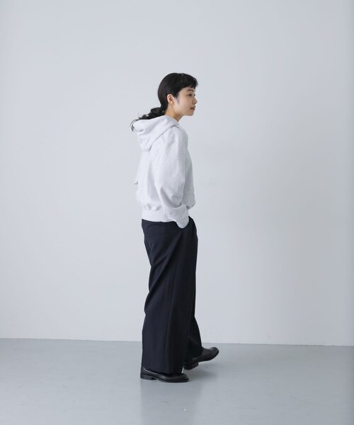 かぐれ（カグレ）の「blurhmsROOTSTOCK　Soft＆Hard Sweat Hoodie Pullover（パーカー・レディース・HeatherWh/DarkPurple・0）」の9枚目の写真