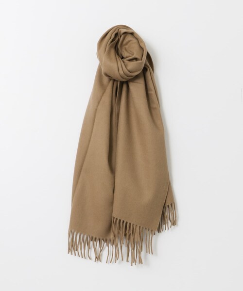 URBAN RESEARCH（アーバンリサーチ）の「HILLTOP　ラムズウールアンゴラストール∴（ストール/ショール・レディース・POMEGRANA/ANTLER/BAMBOO/CLA DENIM/NAVY・one）」の9枚目の写真