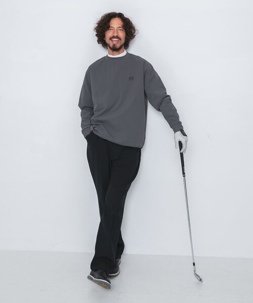 URBAN RESEARCH Sonny Label（アーバンリサーチサニーレーベル）の「OOPS　吸汗速乾UVカット機能Tシャツ（その他トップス・メンズ・GRAY/BLACK・M/L/XL）」の18枚目の写真