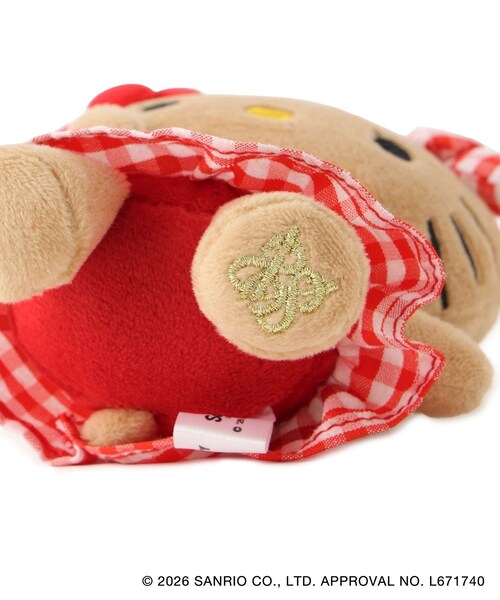 VIS（ビス）の「【HELLO KITTY×VIS】日焼けデザイン ハローキティぬいぐるみチャーム（チャーム・レディース・ベージュ・F）」の21枚目の写真