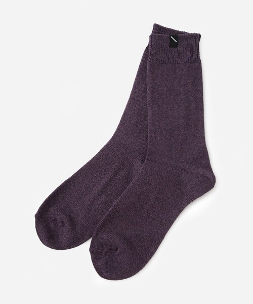 Saturdays NYC(サタデーズ ニューヨークシティ )の「MIX COLOR SOCK(ソックス/靴下・レディース・チャコール/パープル/オレンジ・F)」の10枚目の写真