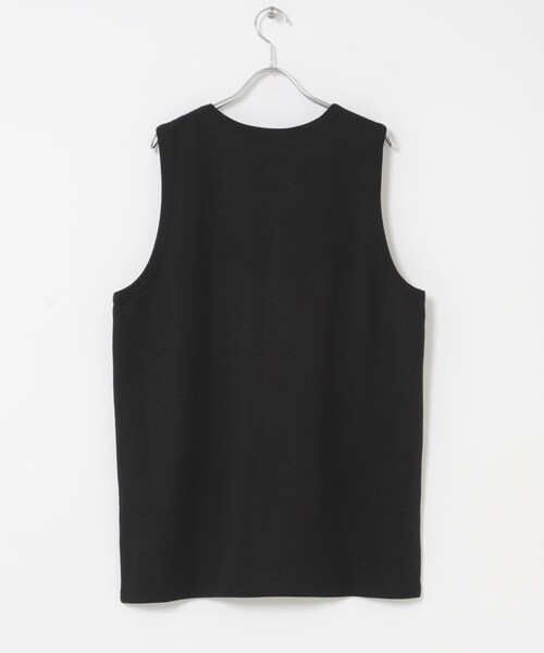 URBAN RESEARCH DOORS（アーバンリサーチドアーズ）の「吸水速乾ワッフルタンクトップ（タンクトップ・メンズ・WHITE/BLACK・M/L）」の8枚目の写真