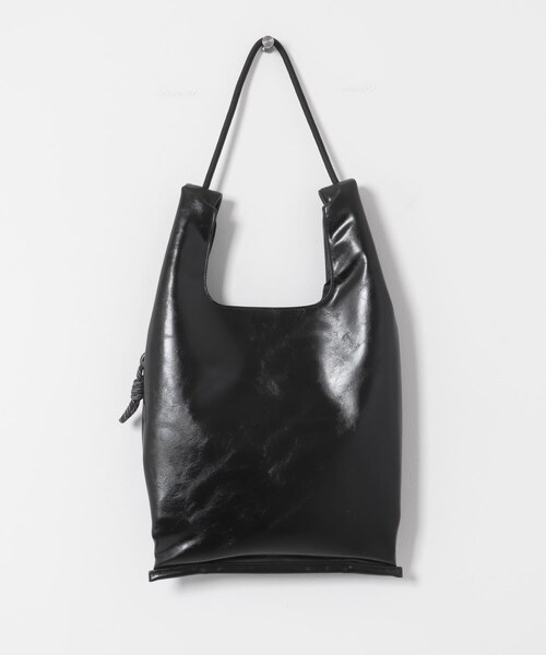 THE GOODLAND MARKET（ザグッドランドマーケット）の「F/CE.　TECH LEATHER ROPE TOTE（トートバッグ・レディース・Black/Beige・FREE）」の5枚目の写真