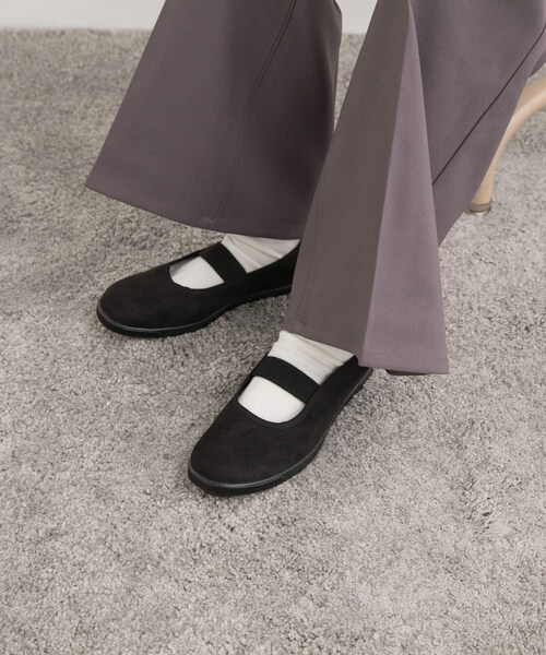 URBAN RESEARCH DOORS（アーバンリサーチドアーズ）の「MOONSTAR　BAND BALLET（スニーカー・レディース・BLACK MONO・23.5/24/24.5）」の8枚目の写真