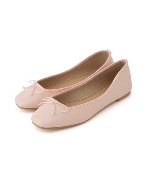 ROPE' PICNIC(ロペピクニック)の「【AIRina/エアリーナ】軽くてやわらかいバレエシューズ(バレエシューズ・レディース・ブラック/キナリ/レッド/ピンク/シルバー・L/M/S)」の8枚目の写真