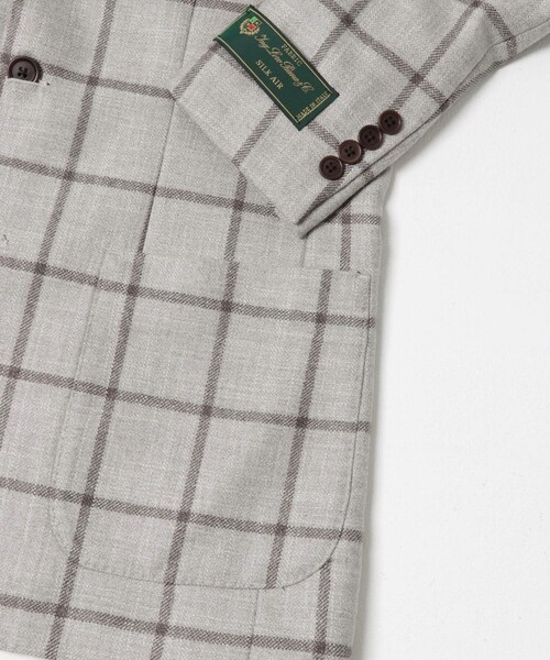 URBAN RESEARCH DOORS（アーバンリサーチドアーズ）の「LIFE STYLE TAILOR　LORO PIANA JACKET1（テーラードジャケット・メンズ・BEG-CH・44/46/48/50）」の5枚目の写真