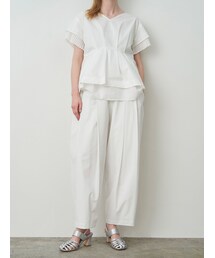 ELENDEEK | EASY TUCK COCOON PT(その他パンツ)