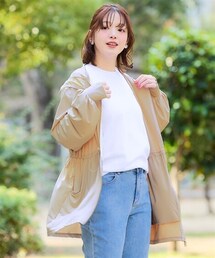 nissen | まるっと顔までUVドロストパーカー＜大きいサイズ有＞(パーカー)