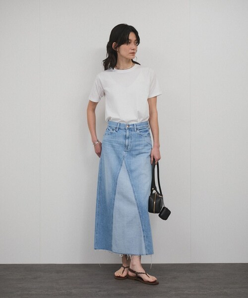 ADAM ET ROPE'（アダムエロペ）の「【RED CARD TOKYO（レッドカードトーキョー）】Vivan / ヴィヴァンデニムスカート（デニムスカート・レディース・ブルー系・0/1）」の8枚目の写真