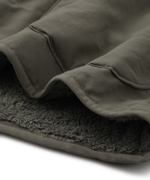 JUNRED(ジュンレッド)の「【 ARMY TWILL / アーミーツイル 】Cotton Nylon Reversible Jacket(ノーカラージャケット・メンズ・ブラック/オフホワイト/カーキ/ネイビー・L/M)」の21枚目の写真