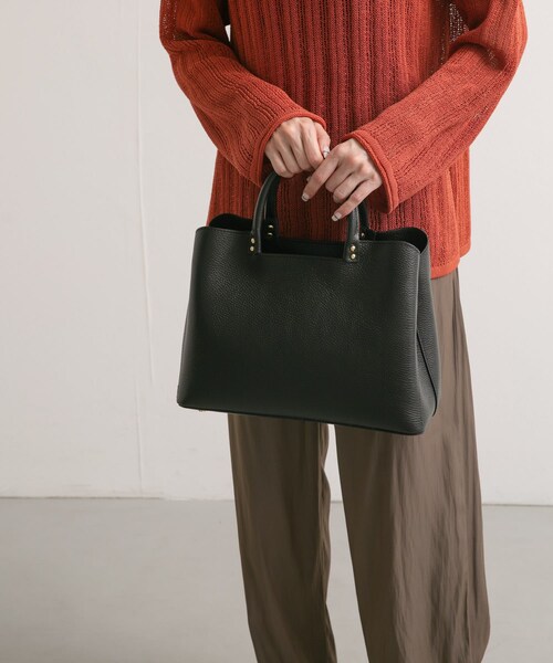 URBAN RESEARCH DOORS（アーバンリサーチドアーズ）の「MARCO BIANCHINI　ビッグスウェード2WAYBAG（トートバッグ・レディース・black/brown・one）」の6枚目の写真