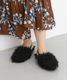 KBF（ケイビーエフ）の「ファーサンダル（サンダル）」