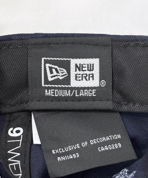 URBAN RESEARCH DOORS(アーバンリサーチドアーズ)の「『別注』New Era×DOORS 920CS(キャップ・レディース・PEBBEL/BLACK/NAVY/IVORY・one)」の20枚目の写真