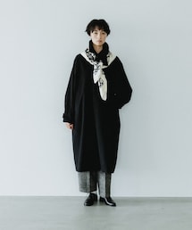 かぐれ | ウールバルカラーコート(ステンカラーコート)