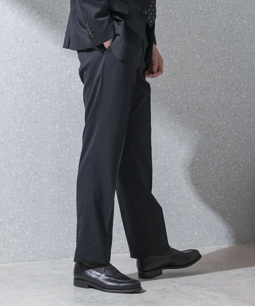 URBAN RESEARCH DOORS(アーバンリサーチドアーズ)の「LIFE STYLE TAILOR ウォッシャブルストレッチパンツ(スラックス・メンズ・NAVY・44/46/48/50)」の4枚目の写真