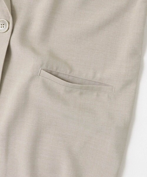 ITEMS URBANRESEARCH（アイテムズ アーバンリサーチ）の「リネンライクジレ（ベスト・レディース・BLK/BEG・FREE）」の21枚目の写真