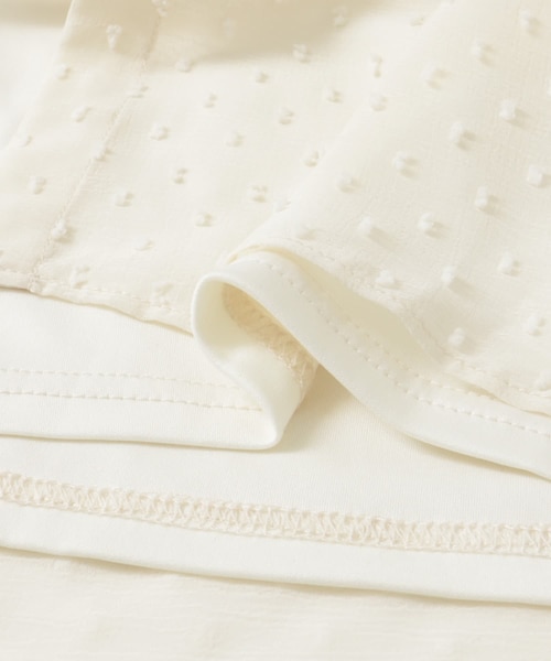 URBAN RESEARCH ROSSO（アーバンリサーチロッソ）の「ジャガードケープブラウス（シャツ/ブラウス・レディース・off/camel/black・FREE）」の11枚目の写真