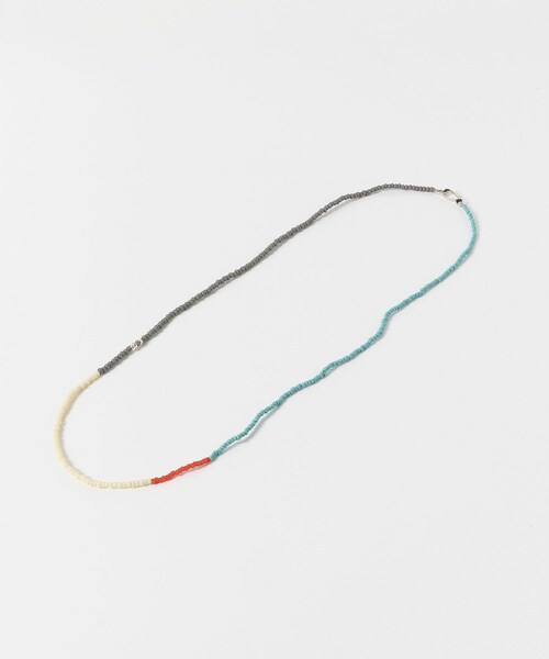 URBAN RESEARCH（アーバンリサーチ）の「FOLK/N　beads multi necklace（ネックレス・レディース・BEIGE2/WHITE/DARK GREY/LT.BEIGE/TURQUOISE1/GREEN2/TURQOISE2・-）」の7枚目の写真