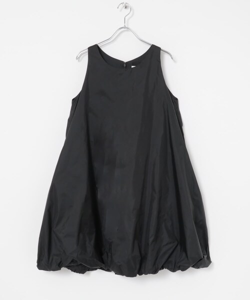 URBAN RESEARCH（アーバンリサーチ）の「AMOMENTO　NYLON VOLUME MINI DRESS（ワンピース・レディース・BLACK/PURPLE・0）」の5枚目の写真