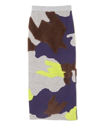 UN3D. | MIX CAMOUFLA JACQUARD KTSK(スカート)