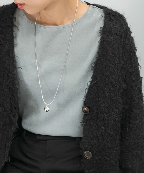 URBAN RESEARCH ROSSO（アーバンリサーチロッソ）の「CHIGNON　オーバル&ボールTOPネックレス（ネックレス・レディース・SILVER/GOLD・Free）」の5枚目の写真