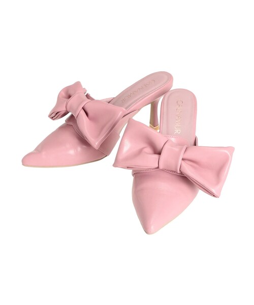 CALNAMUR（カルナムール）の「BIG RIBBON CLIP MULE/ビッグ
