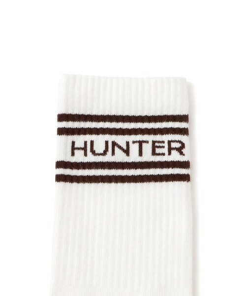 ADAM ET ROPE'（アダムエロペ）の「【HUNTER for ADAM ET ROPE'】別注 HUNTER BRANDED CREW 2PACK SOCKS（ソックス/靴下・レディース・ブラウン・M/S）」の10枚目の写真