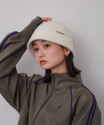 『WEB/一部店舗限定』プレートシャギーハット