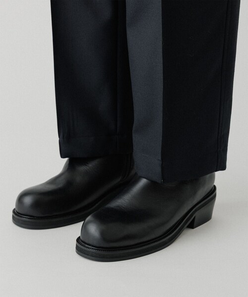 ADAM ET ROPE'（アダムエロペ）の「カーフレザーサイドジップブーツ（ブーツ・メンズ・ブラック/ダークブラウン・40.0/41.0/42.0/43.0）」の20枚目の写真