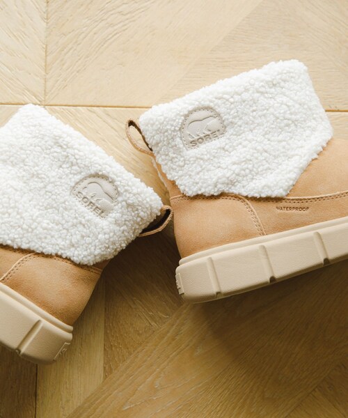 URBAN RESEARCH DOORS（アーバンリサーチドアーズ）の「『別注カラー』SOREL　SLIPON COZY WP（ブーツ・レディース・別注TAWNY・23.5/24/24.5）」の4枚目の写真