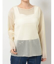 EVRIS | メッシュロンTEE(Tシャツ/カットソー)