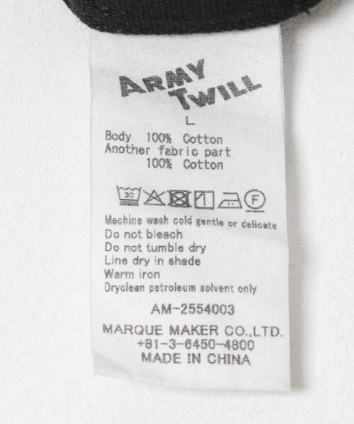 URBAN RESEARCH Sonny Label（アーバンリサーチサニーレーベル）の「ARMY TWILL　Duck Logger Jacket（カバーオール・メンズ・NAVY/KHAKI/BLACK・M/L）」の21枚目の写真