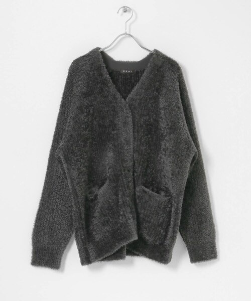EKAL（エカル）の「OCTAカーディガンジャケット（カーディガン/ボレロ・レディース・ブラック/グレー・One）」の22枚目の写真
