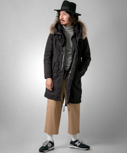 URBAN RESEARCH（アーバンリサーチ）の「ALPHA INDUSTRIES×URBAN RESEARCH iD　別注M65 PARKA（モッズコート・メンズ・KHAKI/BLACK・XS/S/M/L）」の9枚目の写真