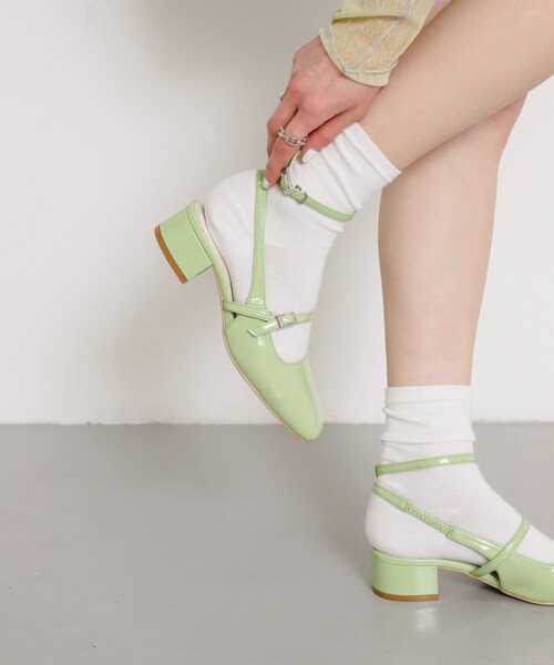 SENSE OF PLACE by URBAN RESEARCH（センスオブプレイスバイアーバンリサーチ）の「メリージェーンシューズ（その他シューズ・レディース・SILVER/BLACK/MINT・S/M/L）」の21枚目の写真