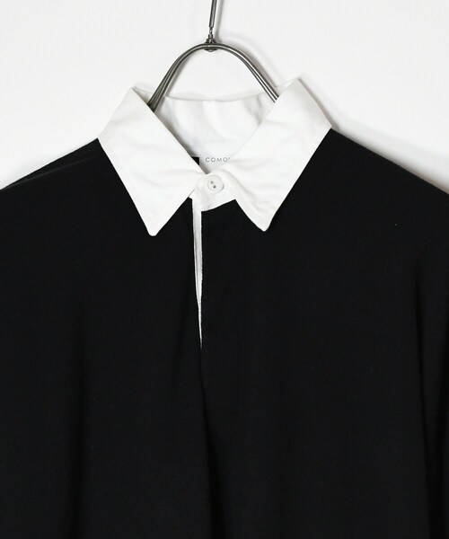 ADAM ET ROPE'（アダムエロペ）の「【COMOLI】ウール ラグビーシャツ