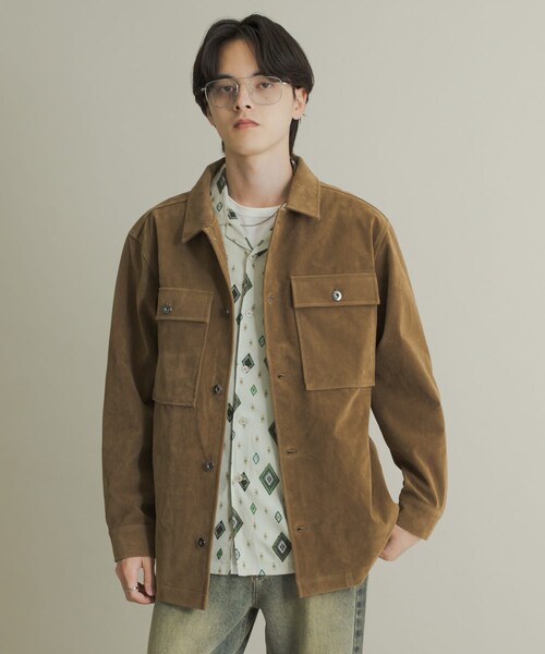 SENSE OF PLACE by URBAN RESEARCH(センスオブプレイスバイアーバンリサーチ)の「F/Sジャケット(テーラードジャケット・メンズ・D.BROWN/BEIGE・M/L)」の16枚目の写真