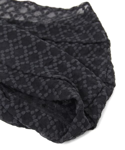 URBAN RESEARCH（アーバンリサーチ）の「COUTURE MAISON　2WAYリボンショール（その他・レディース・アイボリー/クロ・FREE）」の7枚目の写真