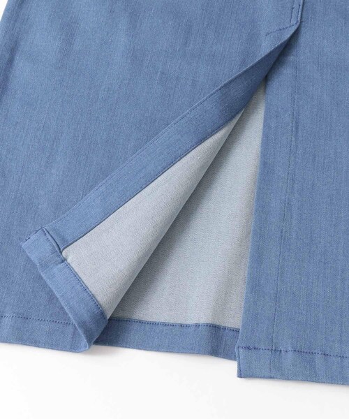 ITEMS URBANRESEARCH（アイテムズ アーバンリサーチ）の「アウトポケットデニムスカート∴（デニムスカート・レディース・L.BLU/NVY・S/M）」の10枚目の写真