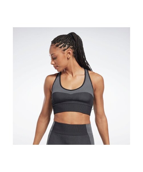 Reebok（リーボック）の「ヨガ シームレス スポーツブラ / YOGA SEAMLESS SPORTS BRA（アウトドア/スポーツ・レディース・HT2392/HT6154/HT6153・2XOT/4XOT）」の3枚目の写真