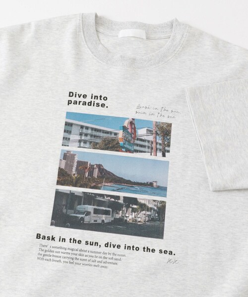 SENSE OF PLACE by URBAN RESEARCH（センスオブプレイスバイアーバンリサーチ）の「Cityscape photo Short-Sleeve T-shirts（Tシャツ/カットソー・メンズ・GRAY/CHARCOAL/L.BLUE・M/L）」の13枚目の写真