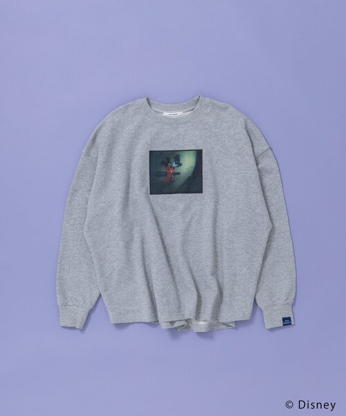 URBAN RESEARCH(アーバンリサーチ)の「別注/Disney/ビッグスウェット(スウェット・レディース・TOP GRAY/D.NAVY/RED・Free)」の5枚目の写真