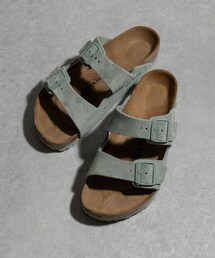 THE GOODLAND MARKET | BIRKENSTOCK　ARIZONA SUEDE PURE SAGE (regular)(サンダル)