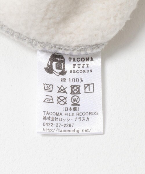 EKAL（エカル）の「TACOMA FUJI RECORDS　EASY LISTENING HERE SWEAT（スウェット・メンズ・OATMEAL・M/L/XL）」の9枚目の写真