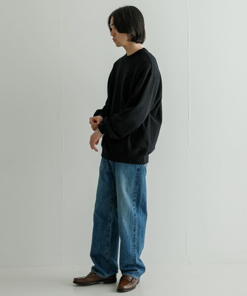 URBAN RESEARCH（アーバンリサーチ）の「COMFORT CREWNECK SWEAT（スウェット・メンズ・GRAY/BLACK/BLUE GRAY/YELLOW・M/L）」の8枚目の写真